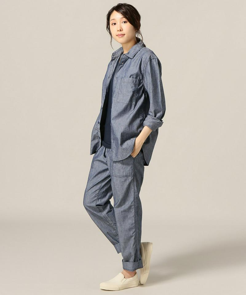 HOMEWORK Chambray Garden Pant