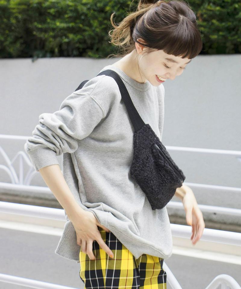 《WEB限定》JS+eスウェットリメイクレースアッププルオーバー◆