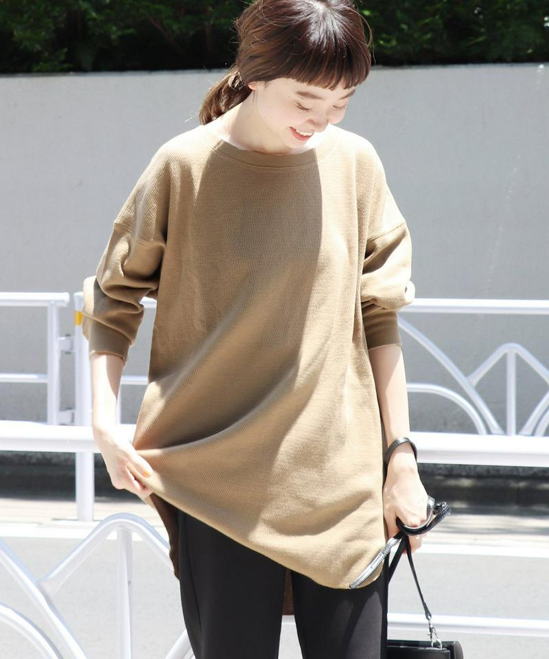 《WEB限定》JS+eサーマルルーズプルオーバー◆