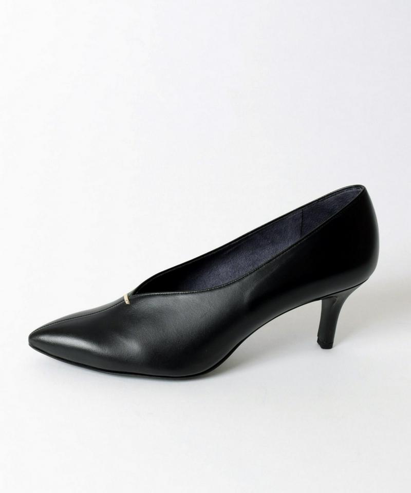 《予約》GRISE 6.5cmレザーハイバンプパンプス
