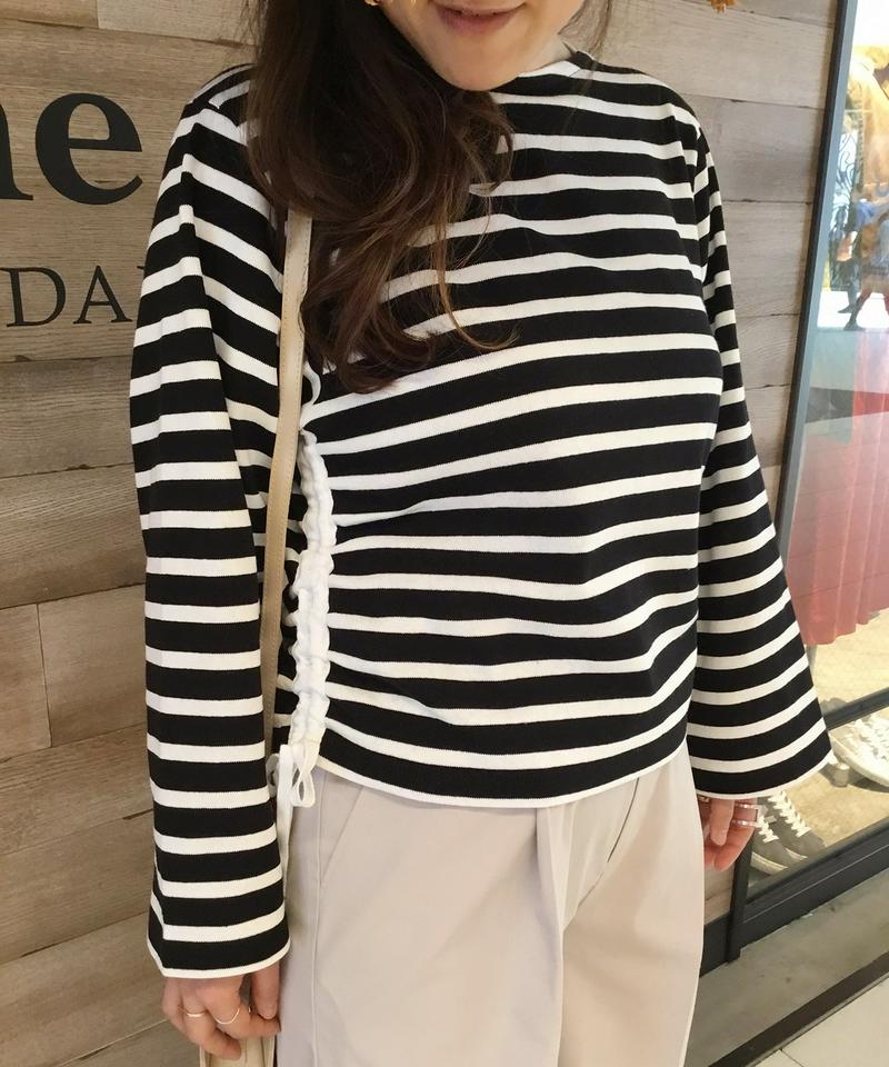【MAISON CHANTOISE/メゾン・シャントワーズ】Drawstring Top：カットソー◆