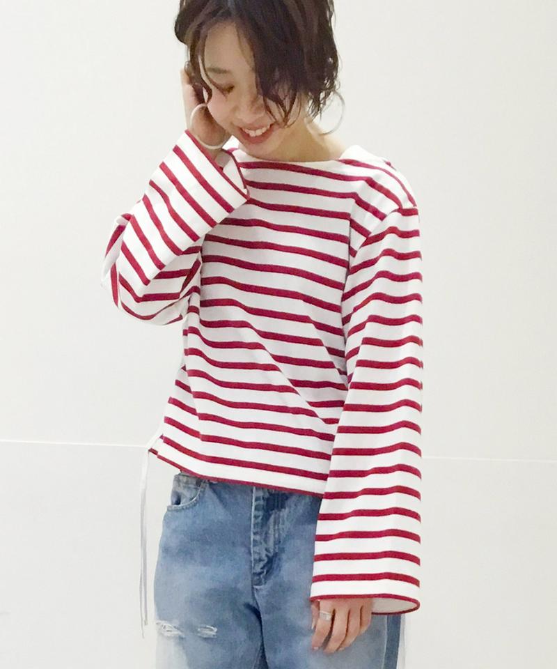 【MAISON CHANTOISE/メゾン・シャントワーズ】Drawstring Top：カットソー◆