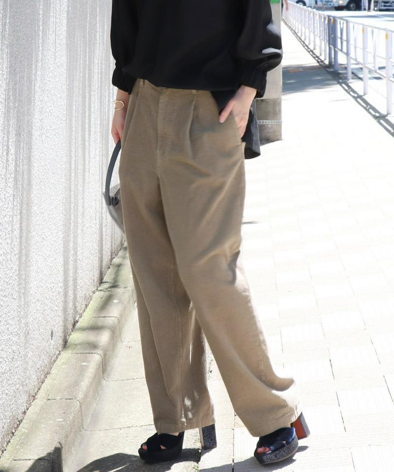 フトコールワイドパンツ◆