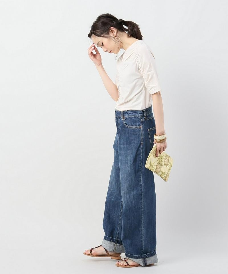 【KLOKE/クローク】 KINETIC RUCHED TOP：トップス