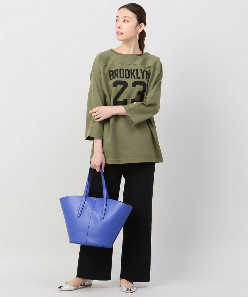 【Champion/チャンピオン】3/4 スリーブフットボールTシャツ◆