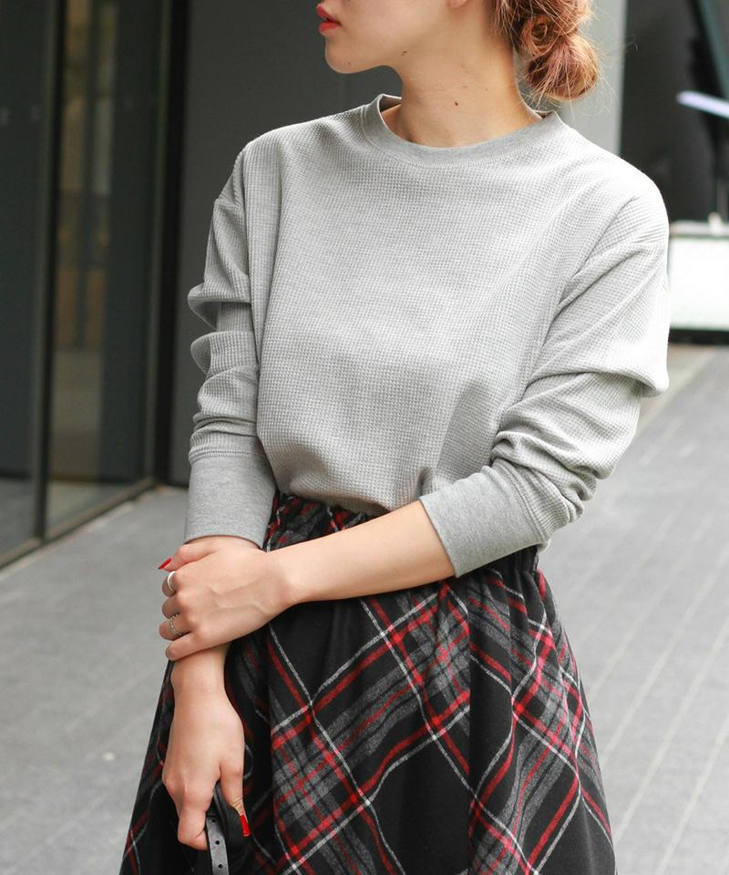 《追加2》TCワッフルロングTシャツ◆