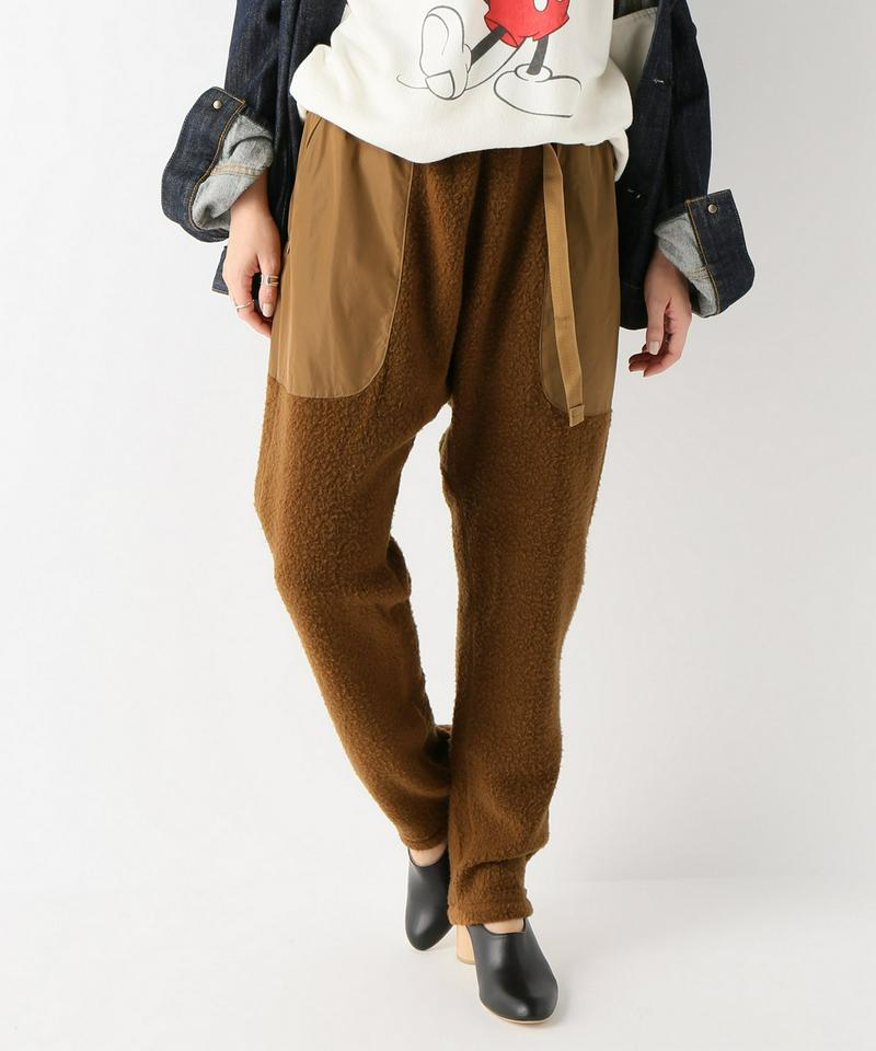 【08 SIRCUS/08サーカス】SUPER140S WOOL ボアトラックパンツ