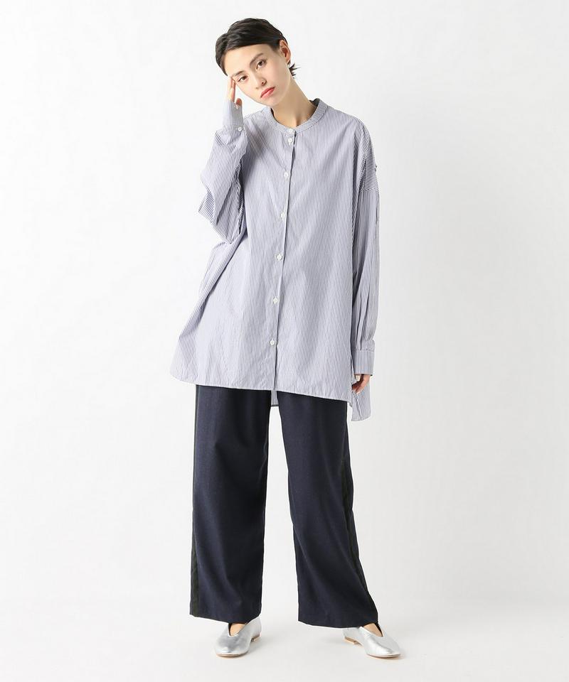 【GALLEGO DESPORTES/ギャレゴデスポート】ノーカラーシャツ