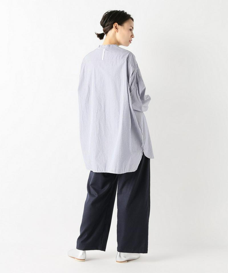 【GALLEGO DESPORTES/ギャレゴデスポート】ノーカラーシャツ