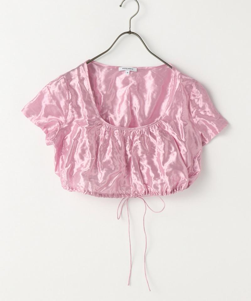 【PRISCAVera】Dirndl Crop Top：ブラウス