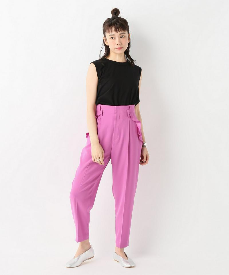【leur logette/ルールロジェット】ジョーゼットパンツ