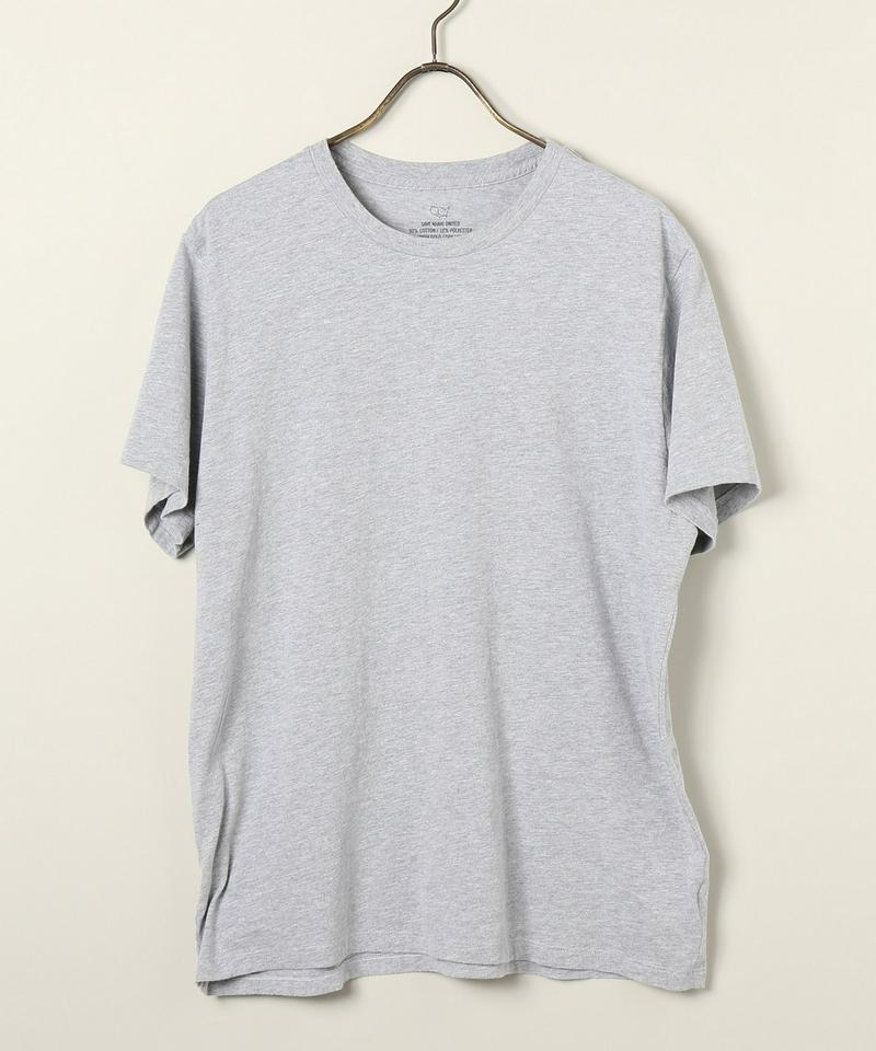 SAVE KHAKI UNITED ：S/S HEATHER CREW TEE
