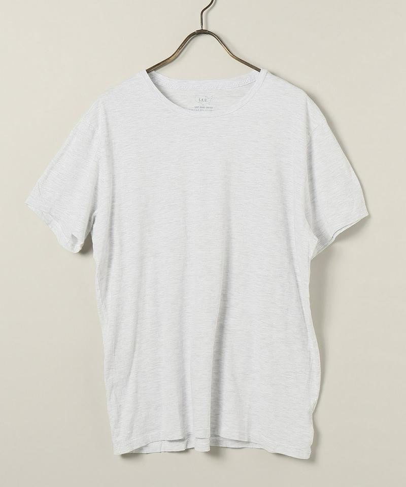 【カタログ掲載】SAVE KHAKI UNITED  : S/S OATMEAL HEATHER CR
