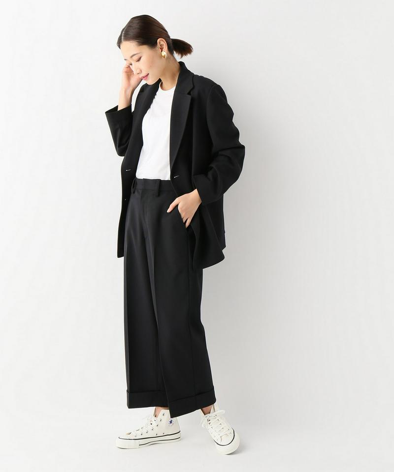 【NEU】-TWバスケットセミワイドパンツ