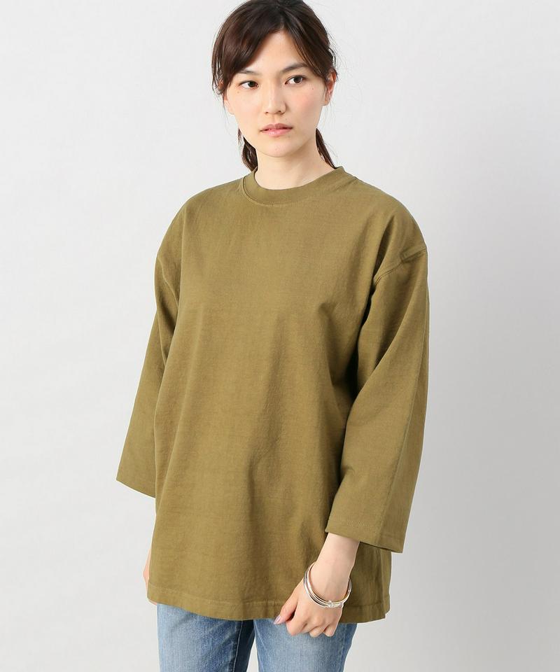 【CAMBER/キャンバー】 8ブソデTシャツ カットオフ ソメ◆