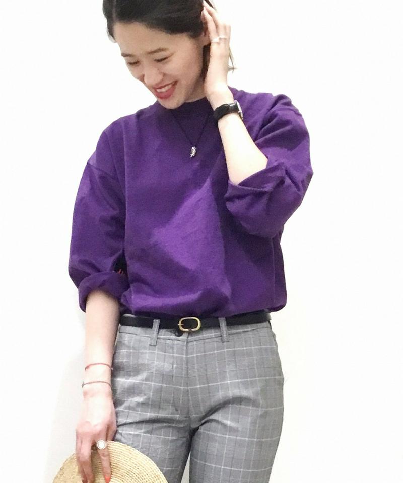 【CAMBER/キャンバー】 8ブソデTシャツ カットオフ ソメ◆