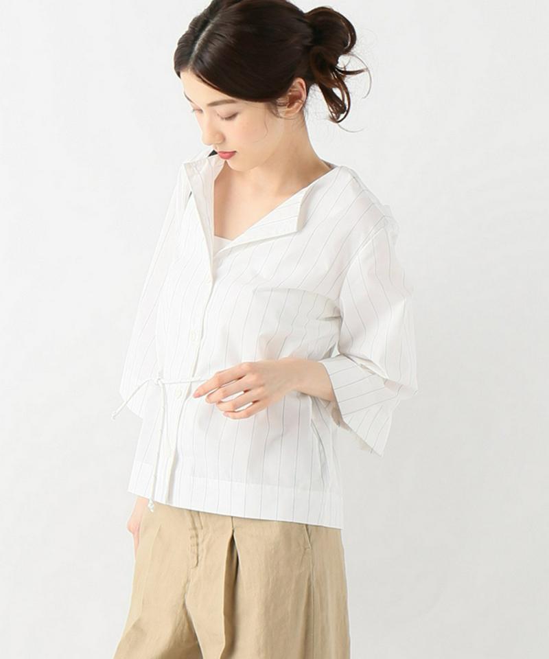 【TOIT VOLANT】 MAGNO LIA TOP：ブラウス