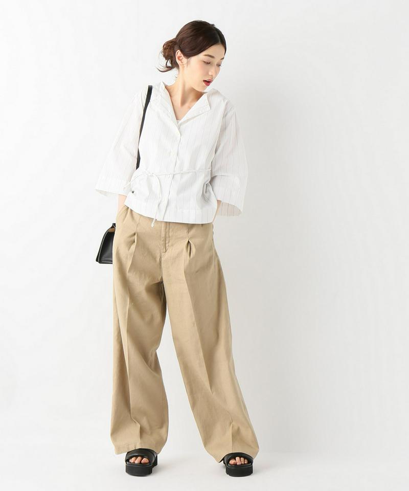 【TOIT VOLANT】 MAGNO LIA TOP：ブラウス