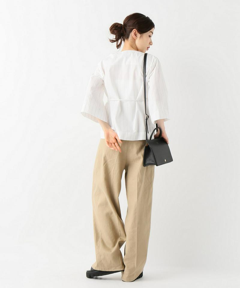 【TOIT VOLANT】 MAGNO LIA TOP：ブラウス