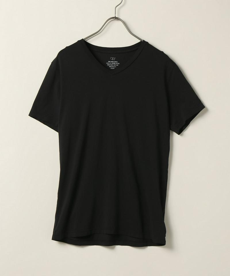 S/S Supima V-neck Tee
