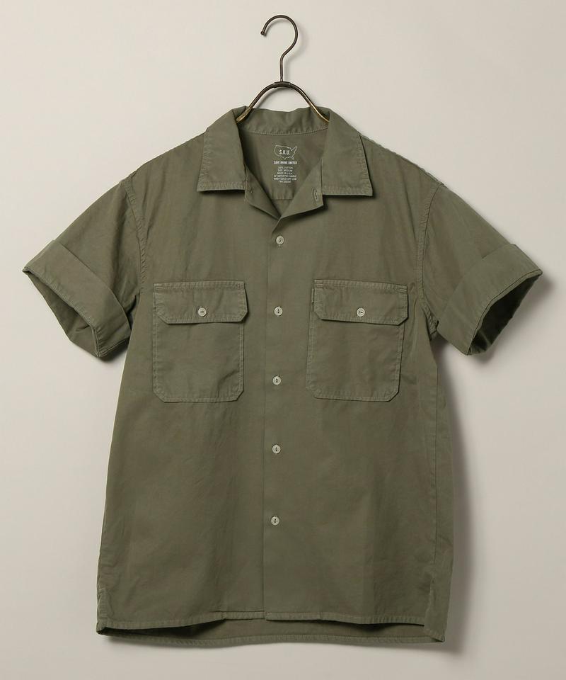 SKU S/S TWILL CAMP SHIRT