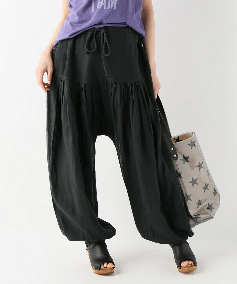 【BLACK CRANE/ブラック・クレーン】 LINEN FLORAL PANT