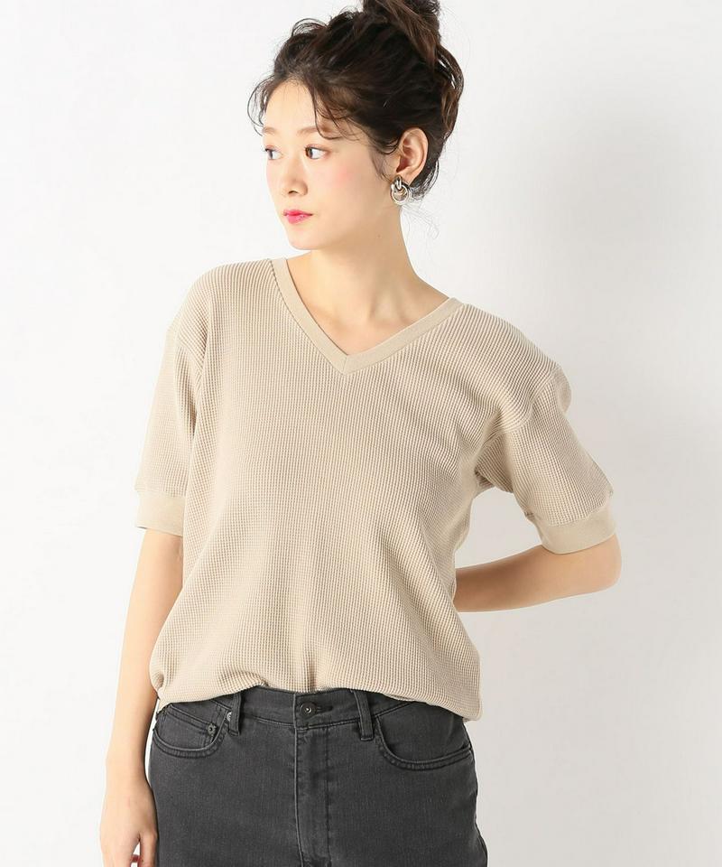 サーマルVネックH/S T