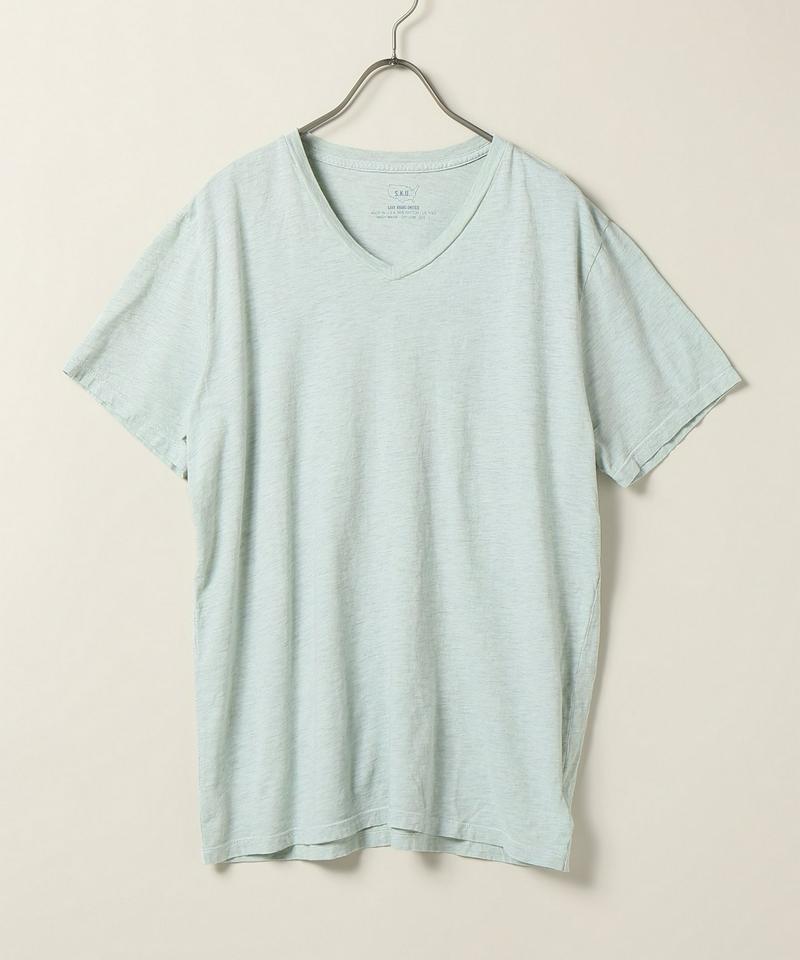 S/S Oatmeal Heather V-Neck Tee