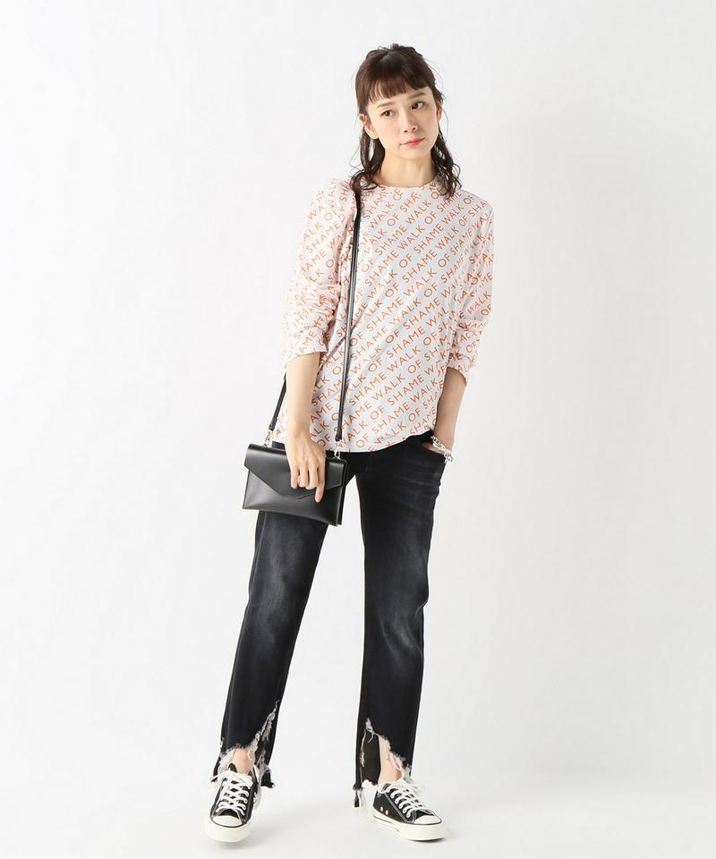 【WALK OF SHAME/ウォーク オブ シェイム】OGOPRINTED ロングスリーブTシャツ