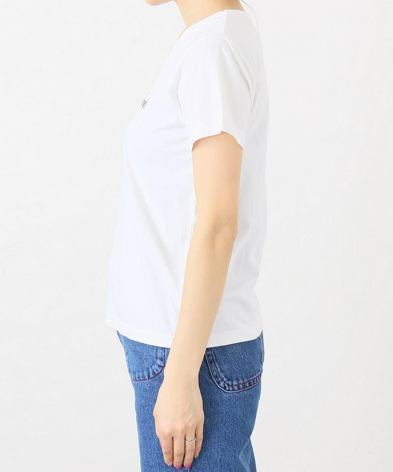 Rouje TEE-SH REMI embd CERISE◆
