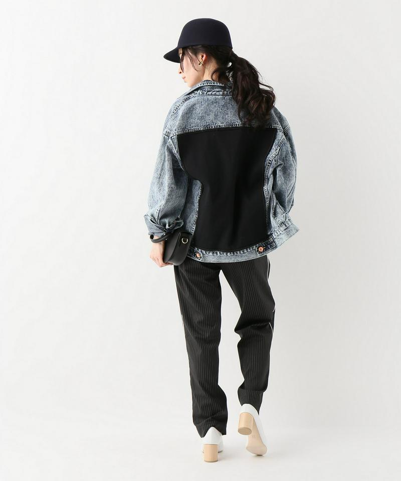 【EFILEVOL/エフィレボル】STRIPED SIDE LINED EASY COURT TR パンツ