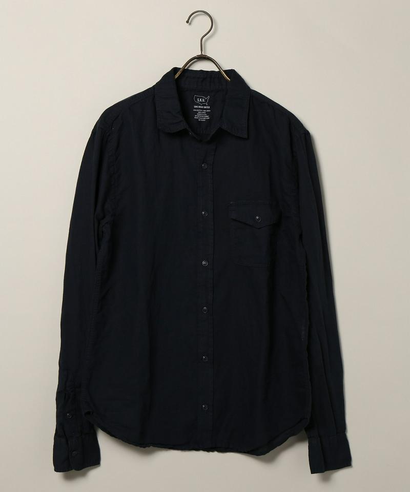 【カタログ掲載】SKU COTTON LINEN WORK SHIRT