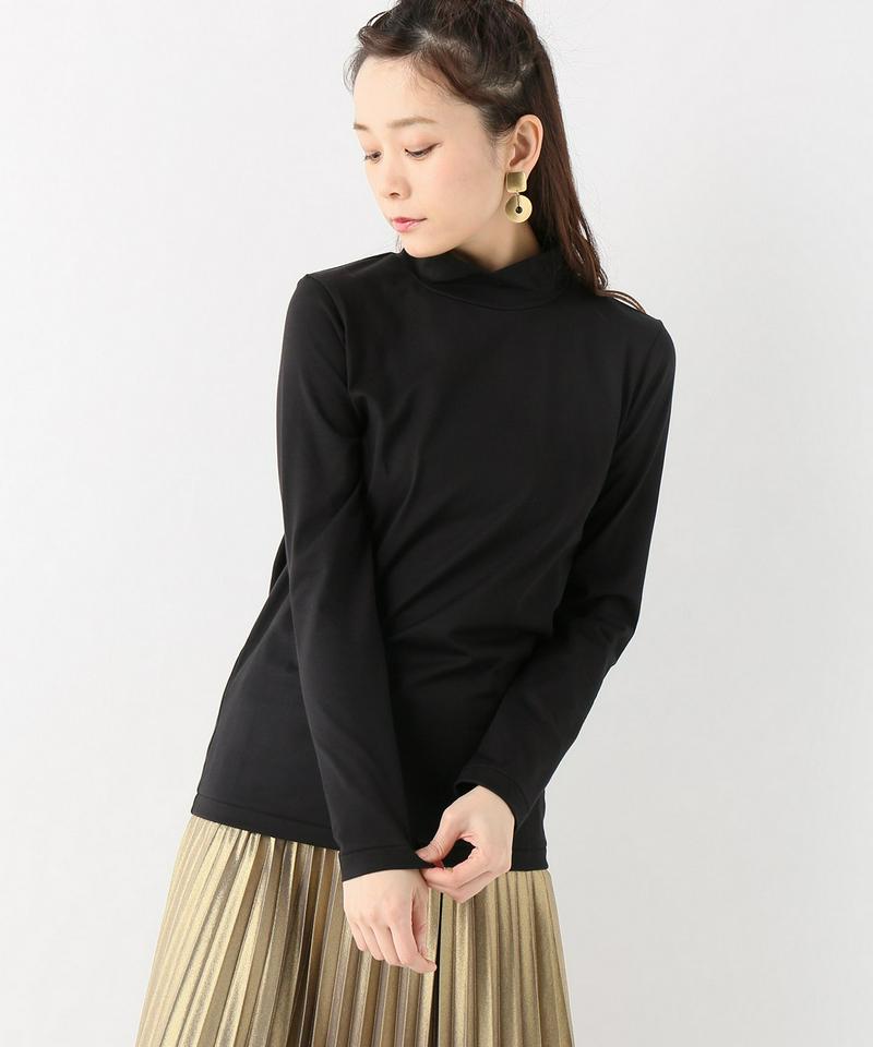ソフトジャージーハイネックプルオーバー