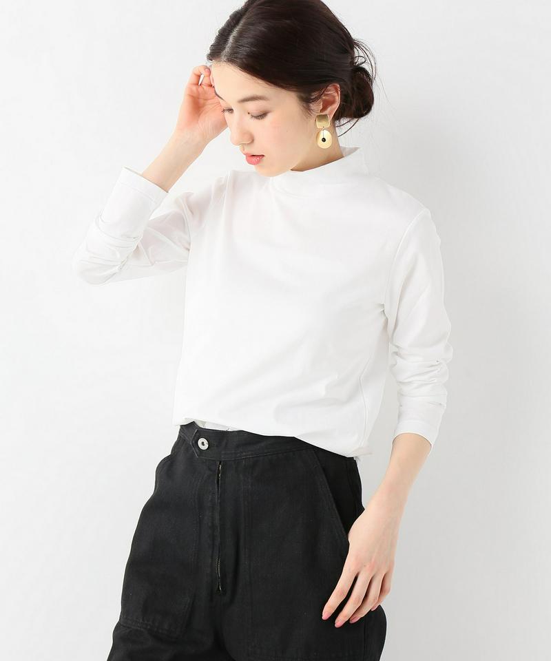 ソフトジャージーハイネックプルオーバー