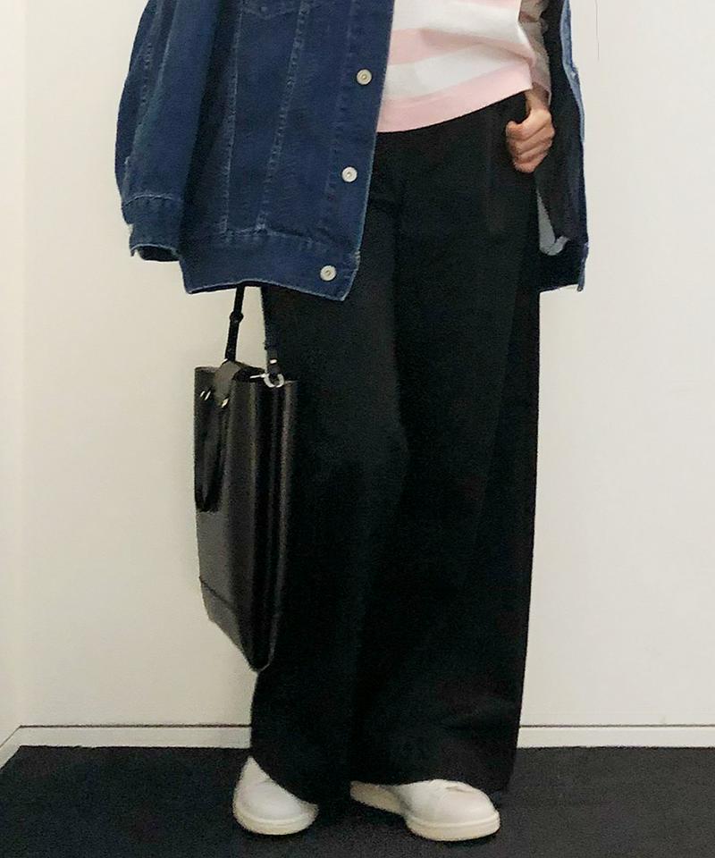 コンパクトチノステッチアウトパンツ◆