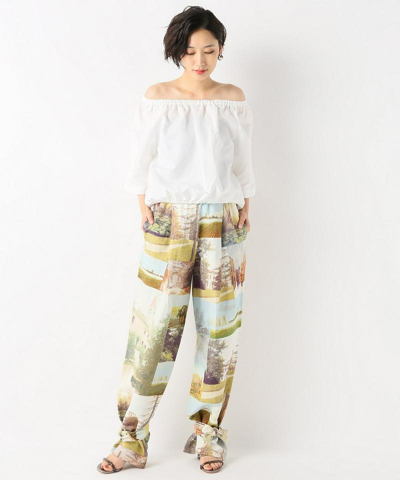 【MAISON FLANEUR / メゾンフランネウール】Ribbon pants
