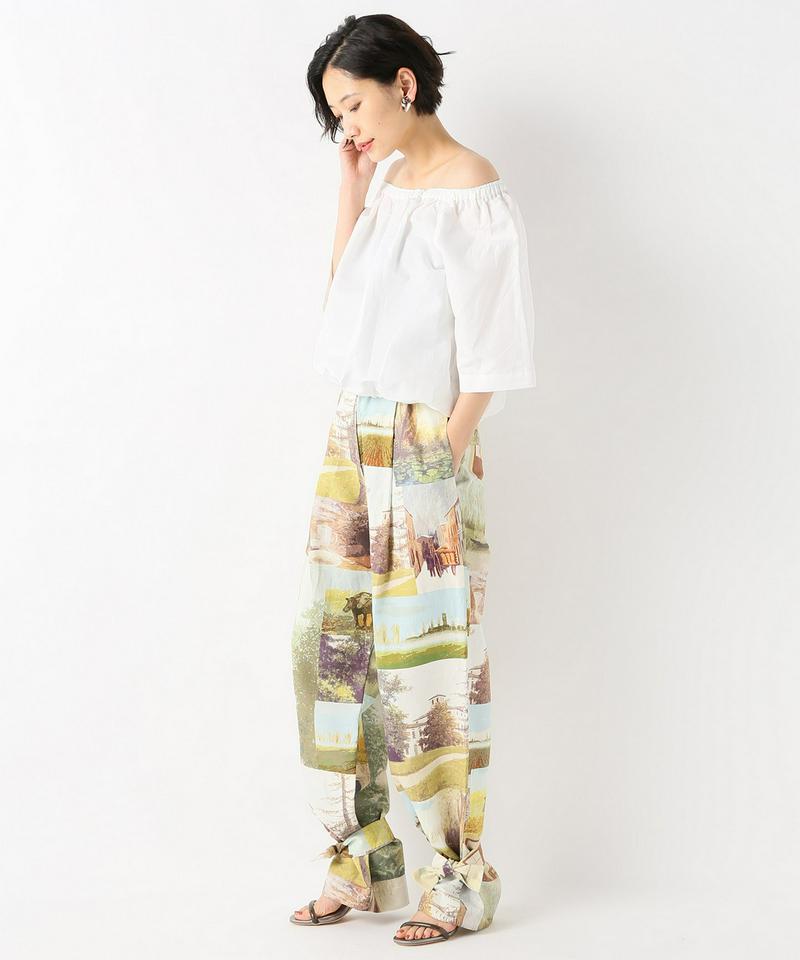 【MAISON FLANEUR / メゾンフランネウール】Ribbon pants