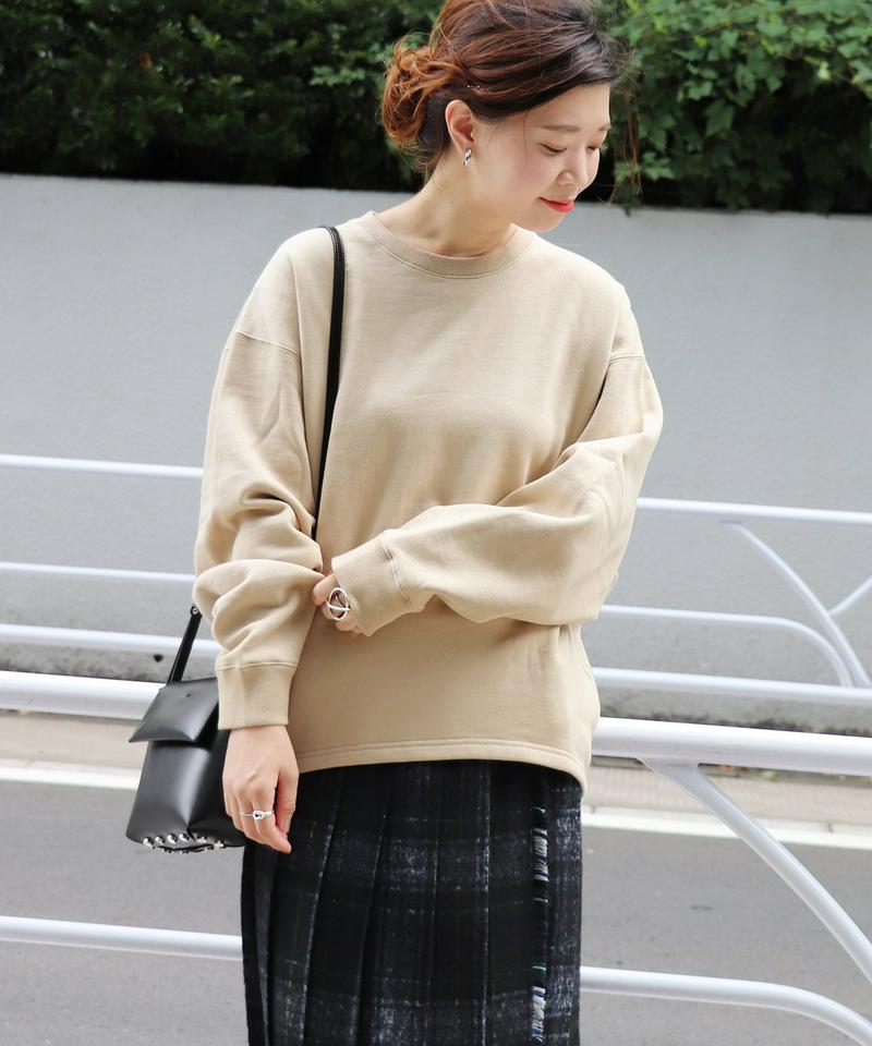 《予約》ワイドスウェットプルオーバー◆