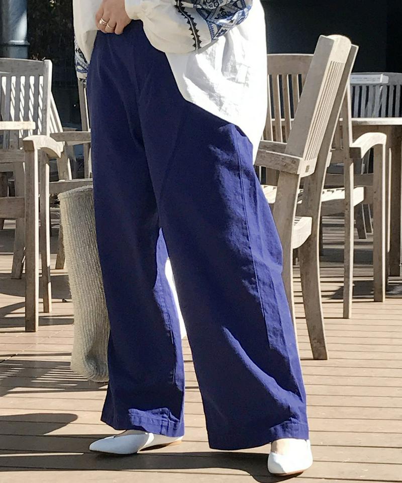 フレンチツイルワイドワークパンツ◆