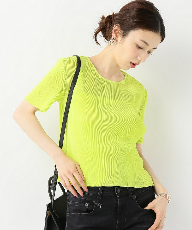 【PRISCAVera】Cotton Pleated Tee