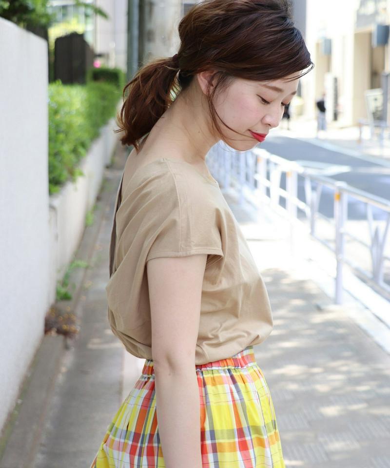 《WEB限定》 追加 JS+eC天竺ツイストプルオーバー◆