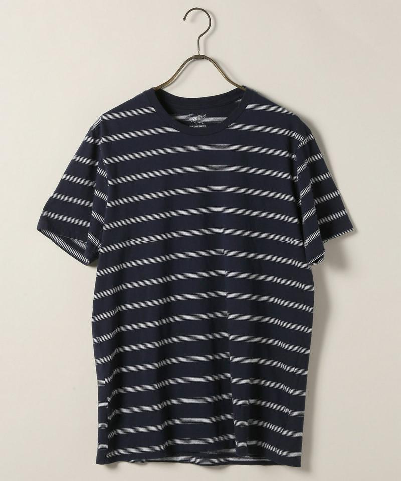 SKU S/S MULTI STRIPE CREW TEE