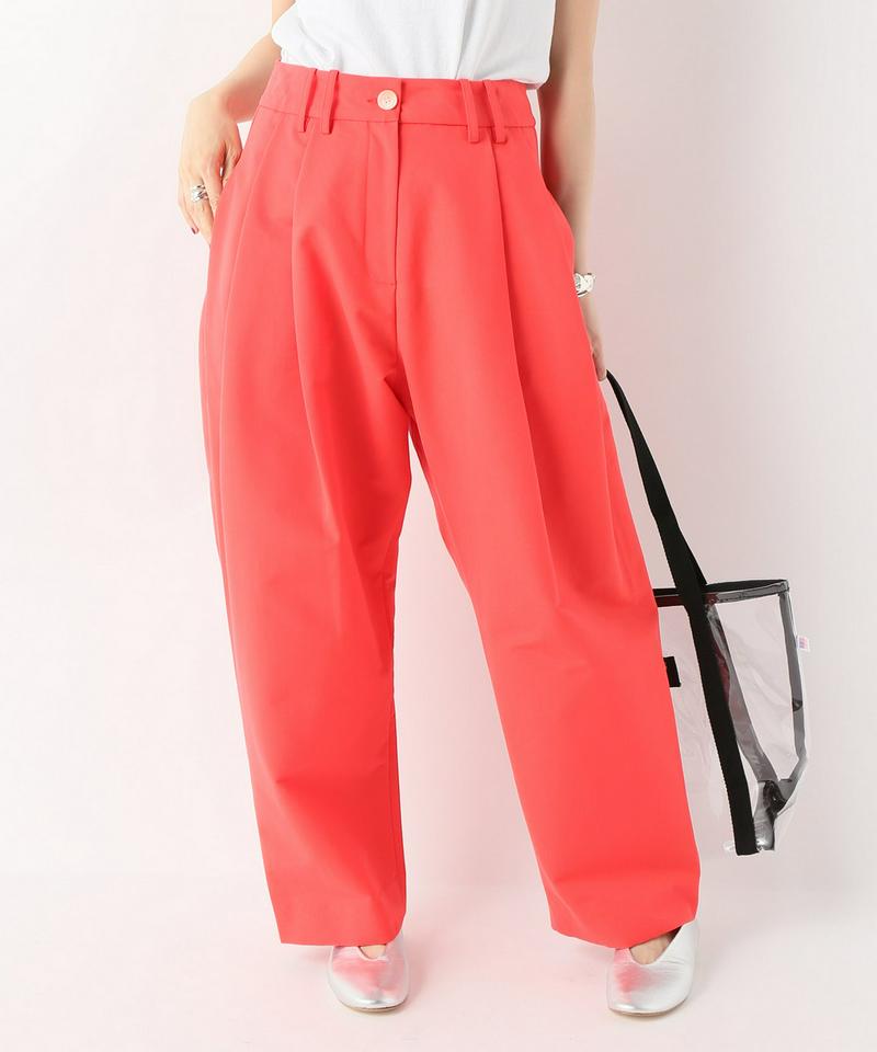 【STUDIO NICHOLSON/スタジオ ニコルソン】 PLEAT PANT WITH FOLDBU：パンツ