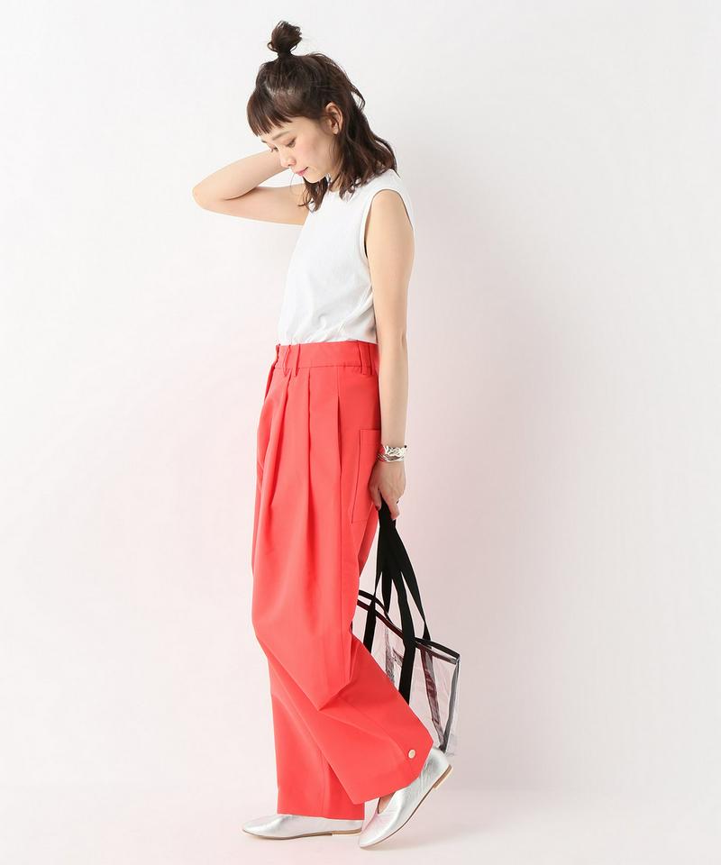 【STUDIO NICHOLSON/スタジオ ニコルソン】 PLEAT PANT WITH FOLDBU：パンツ