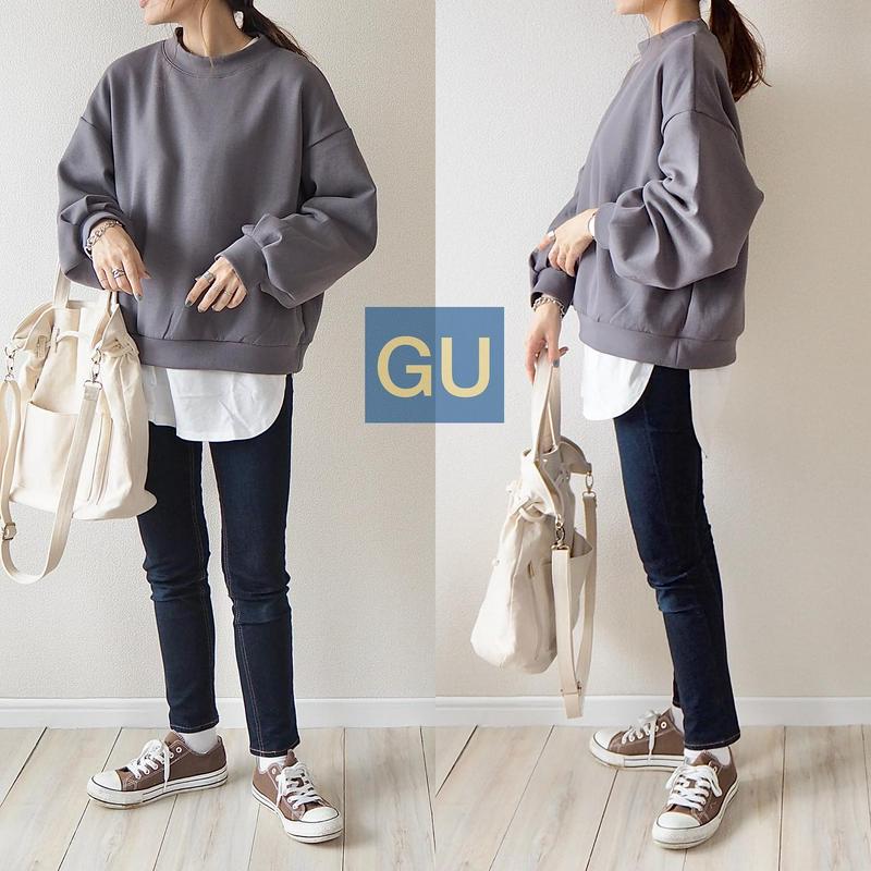 Natsumiwear Gu ジーユー の ロングスリーブt 長袖 をあわせたコーディネート Parte