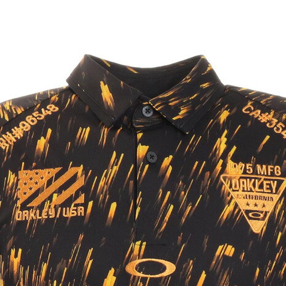 オークリー(OAKLEY) ゴルフ ポロシャツ AFFECTED 半袖ポロシャツ FOA402831-00G (メンズ)