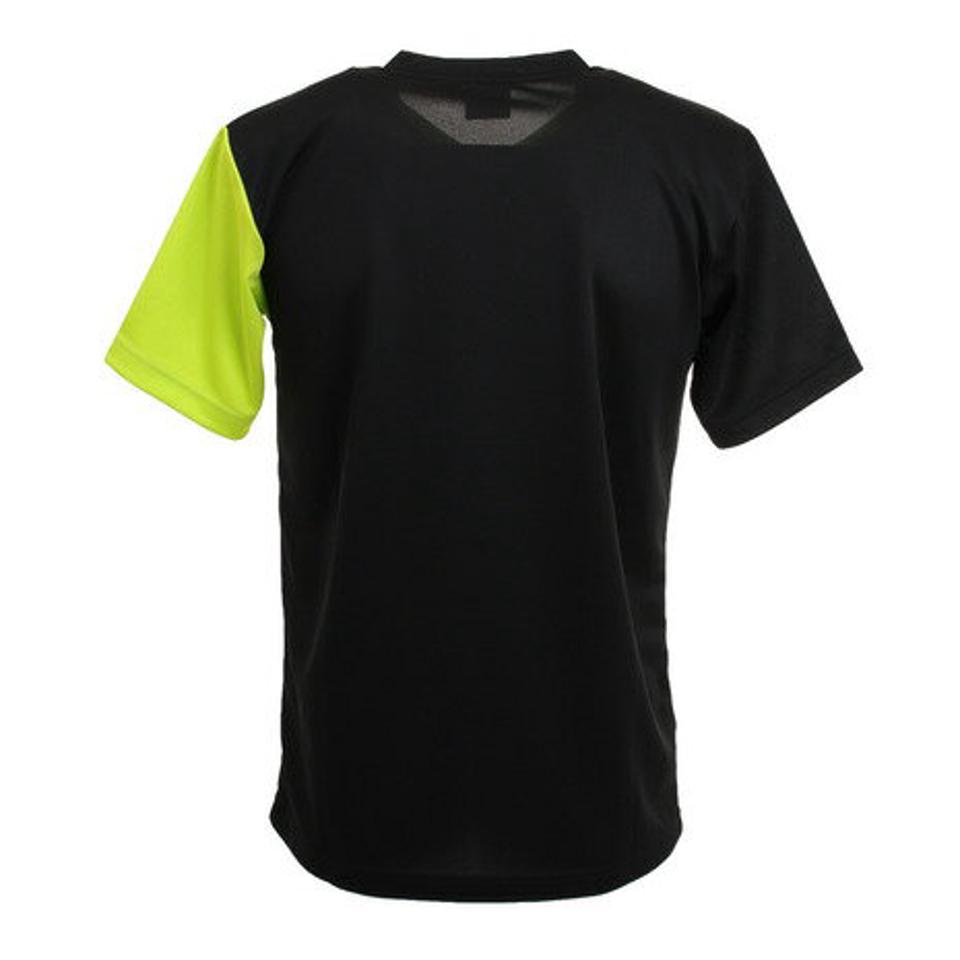 Uea(Uea)(メンズ)日本卓球協会(JTTA)公認 ドライプラス 卓球シャツ UEA306 BLK 卓球ウェア 吸汗速乾