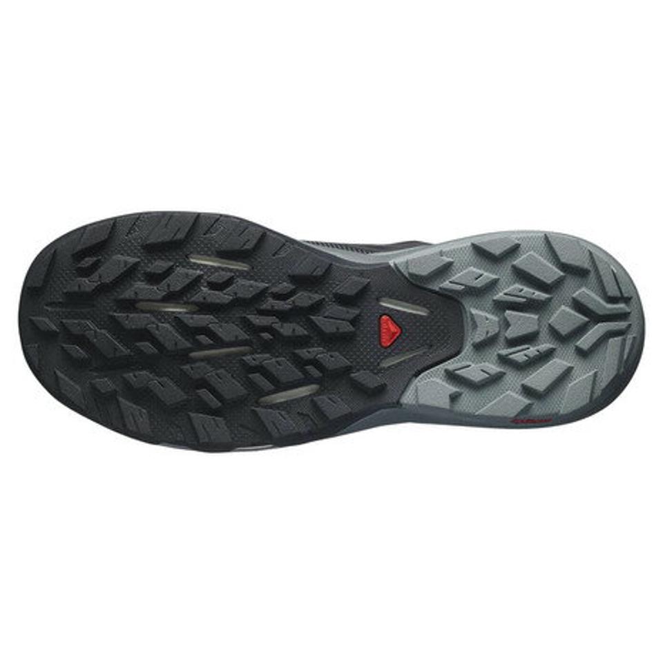 サロモン（SALOMON）（レディース）トレッキングシューズ OUTPULSE GORE-TEX ゴアテックス L41588300 ブラック 防水 ローカット アウトドア 登山