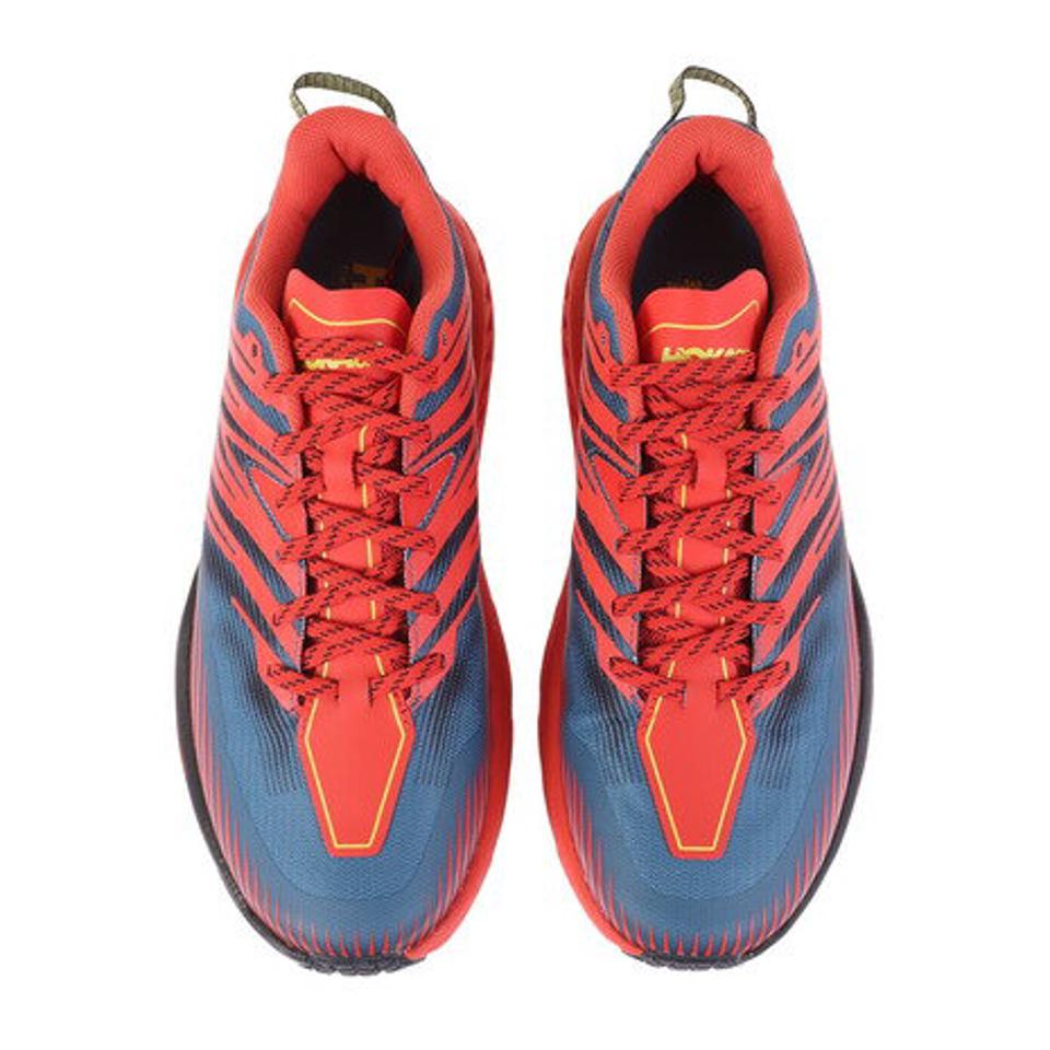 ホカ（HOKA）（メンズ）ランニングシューズ スピードゴート 4 Wide SPEEDGOAT 1106528-FPBL トレランシューズ マラソン