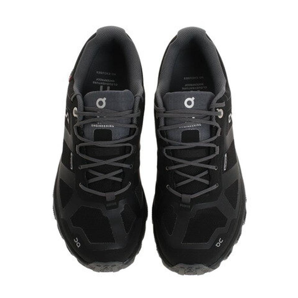オン（On）（レディース）カジュアルシューズ CLOUDVENTURE WATERPROOF ブラック 2299950W スニーカー 防水 ランニング ハイキング 雨天 雨 軽量